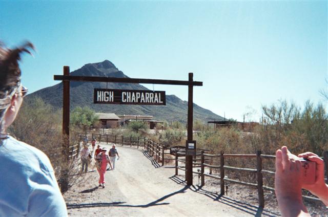 Fans arriving at The High Chaparral